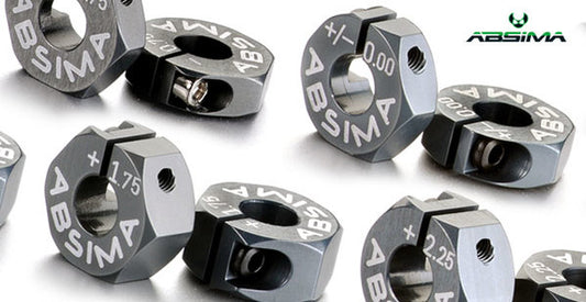 2560012 - Alu 7075 T6 wheel hubs offset +0.75mm 1:10 (2)