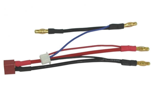 Balance Adaptor for LiPo 2S with Deans/4mm Connector