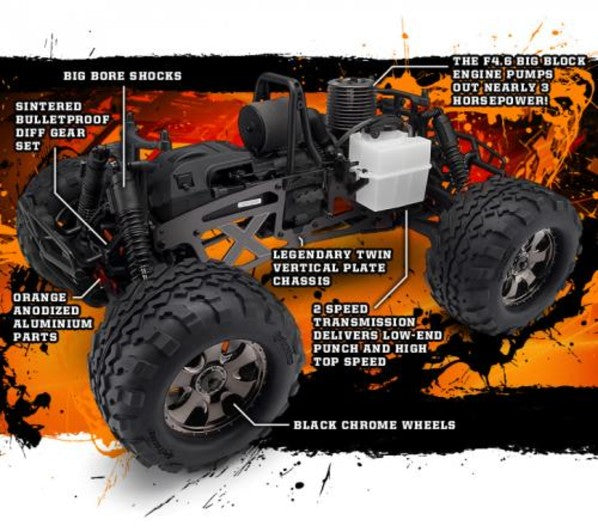 HPI 109083 Savage X 4.6 Nitro Truck 1/8 scale