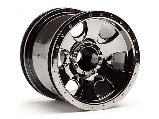 HPI-105280 - Warlock Wheel Black Chrome (2.2 in 2 Pcs)