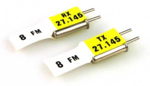 E121 27MHZ FM CRYSTALS (Tx/RECEIVER)