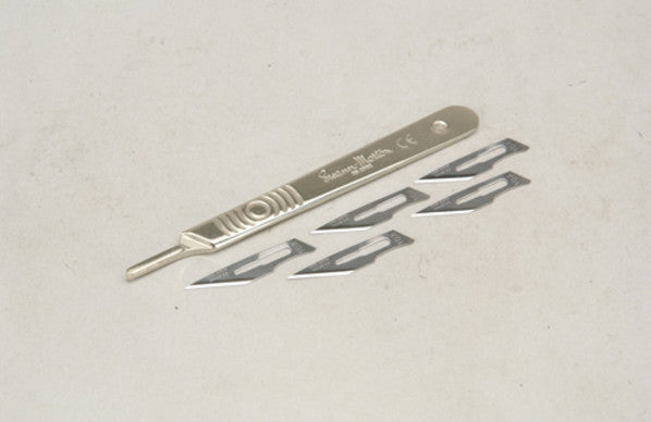 T-SM9210 Swann-Morton No.3 Scalpel w/No.10A Blade x 5