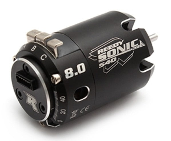 AS237 REEDY SONIC 540 MACH 2 8.0T BRUSHLESS MOTOR