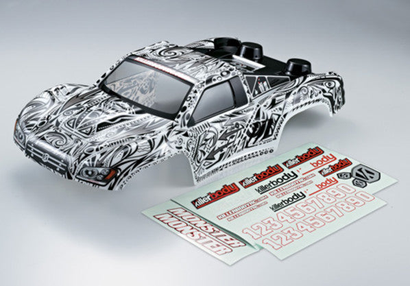 KB48034 - SCT Monster (1/10) Tattoo RTU + sticked Decal
