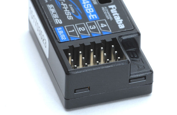 P-R304SB-E Futaba R304SB-E - 4 Channel Rx T-FHSS 2.4GHz (Electric)