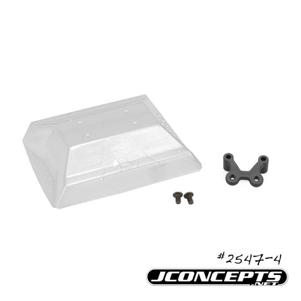 JC2547-4 - V-Angled Aero front lower wing and mount set (Kyosho RB6.6)
