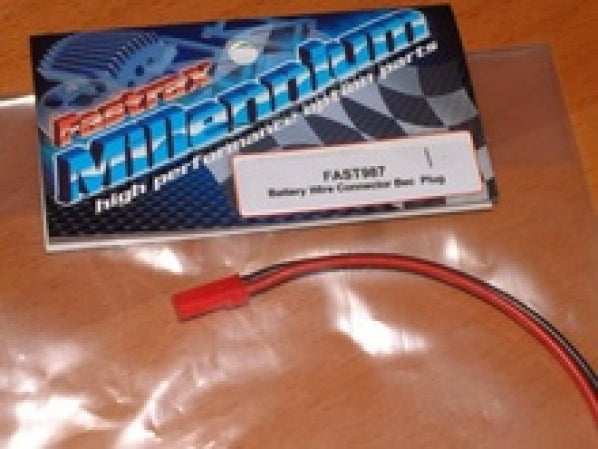 Fastrax Receiver Battery Wire Connector Futaba Plug 150Mm