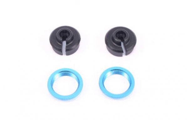 FTX6212 Lower Spring Holder And Adjust Rings (2)