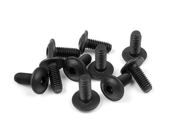 911410 Hex Screw Flanged SH M4x10 (10)