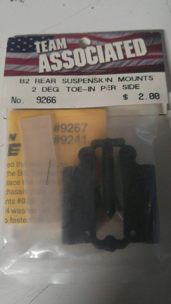 AS9266 - TEAM ASSOCIATED B2 REAR SUSPENSION MOUNTS 2DEG