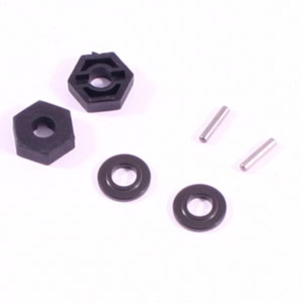 H40027  HOBAO H2 REAR WHEEL HEX SET