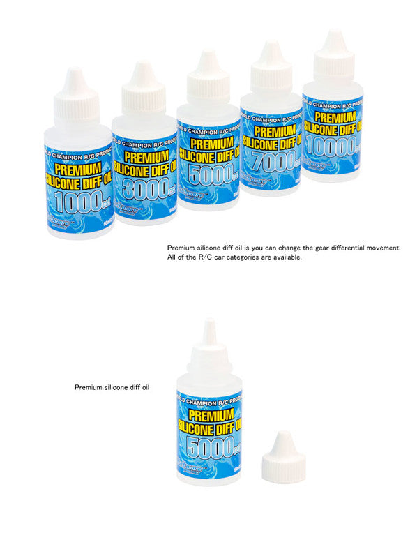 MMD-3K - MuchMore Racing Silicone Diff Oil #3000