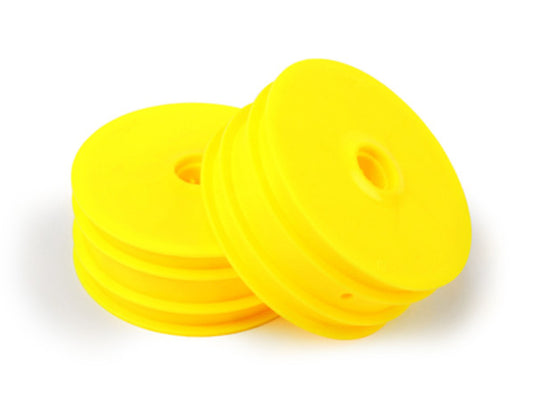 TD510018  2WD WHEEL RIM FRONT: YELLOW (2PCS)