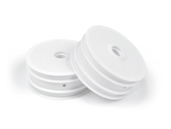 TD510020 2WD WHEEL RIM FRONT: WHITE (2PCS)