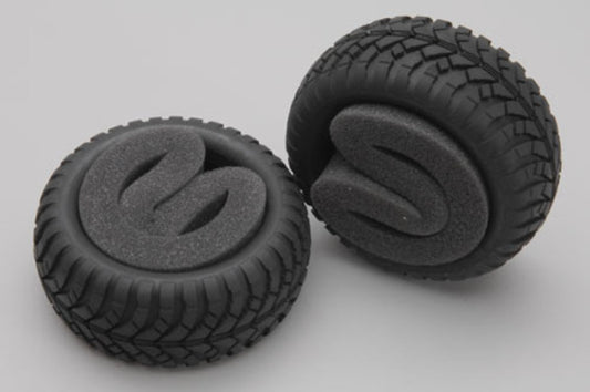 XTM148665 - XTM Racing Tyre-Desert Style w/Insert(Pk2)Rail