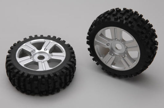 XTM150052 -  XTM Racing Rally Cross Tyre w/Blades Wheel(Pk2)