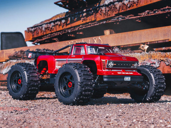 C-ARA5810 OUTCAST 4X4 8S BLX 1/5th Stunt Truck Red