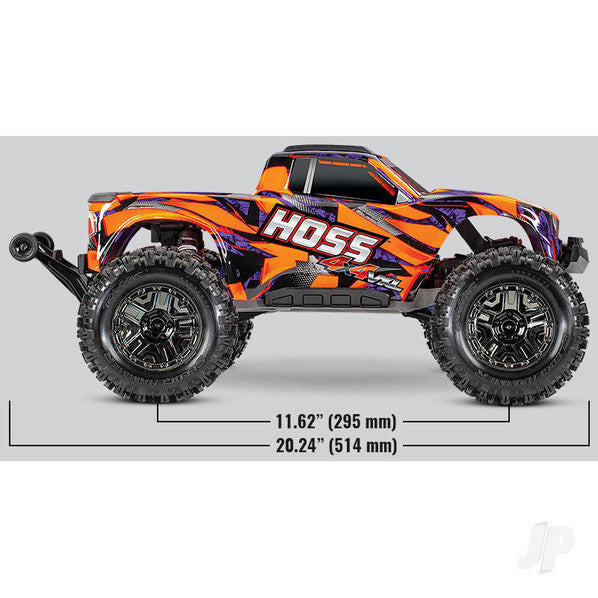 TRX90076-4-ORNG Hoss VXL 1:10 4X4 RTR Monster Truck