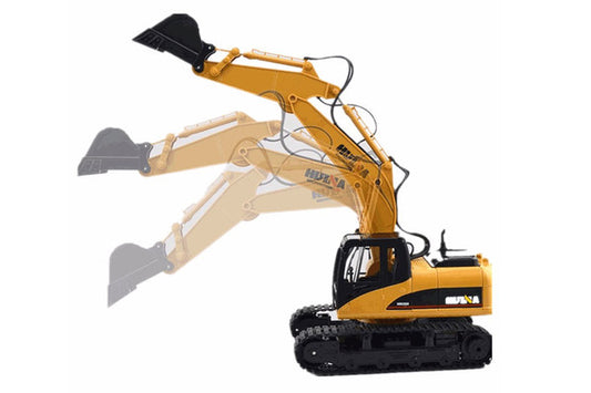 CY1550 HUINA  RC EXCAVATOR 2.4G 15CH W/DIE CAST BUCKET
