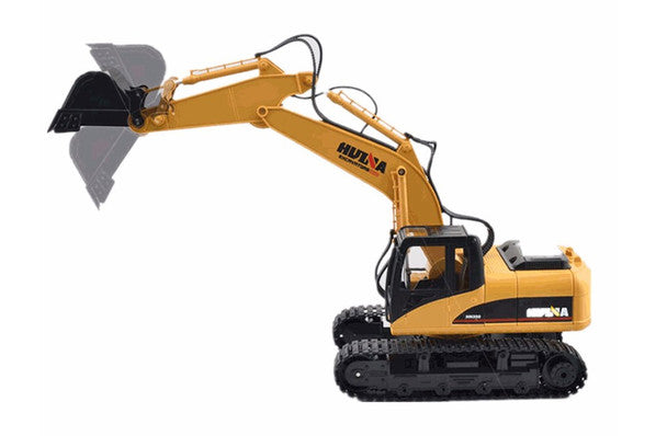 CY1550 HUINA RC EXCAVATOR 2.4G 15CH W/DIE CAST BUCKET
