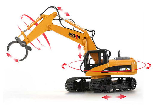 CY1570  HUINA 1/14TH RC TIMBER GRABBER W/DIE CAST GRAB