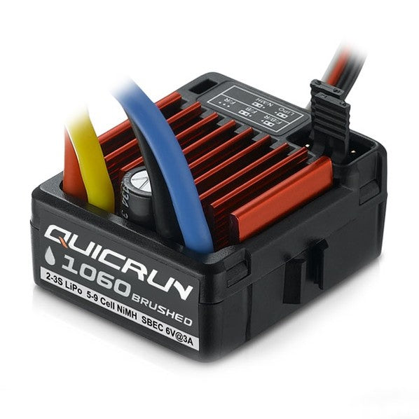 HW30120201 - HOBBYWING QUICRUN 1060 BRUSHED SBEC ESC (60A)