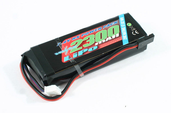 VZ0270 VOLTZ 2200MAH 2S 7.4V RX LIPO Straight Battery Pack