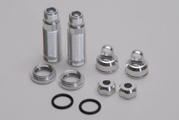 XTM148660 - XTM Racing Shock Body/Cap/Adj (Pk2) - Rail Fr