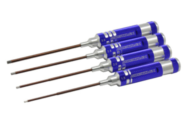 AM110991 - Allen Wrench Set 1.5 2.0 2.5 & 3.0x120mm - 4 Pcs