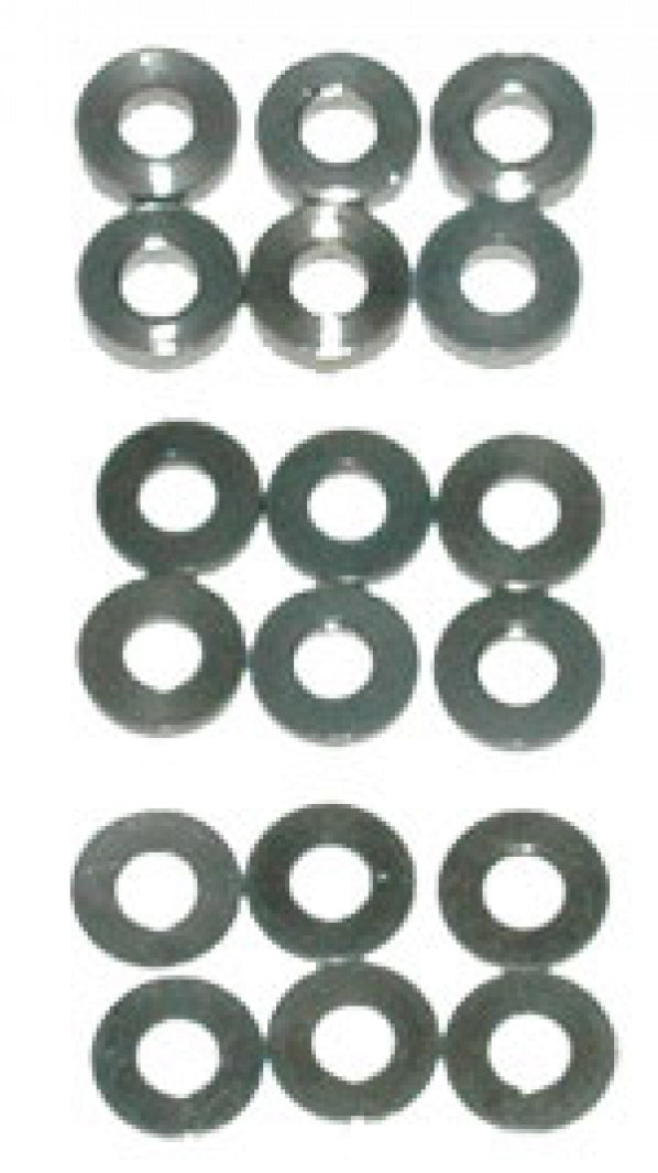 U3131 SPEED PACK Alloy Spacers M3x7mm 0.5;1;2mm (pk18)