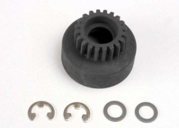 TRX4120 - Traxxas Clutch bell (20-t) + 5x8x0.5mm fiber washer + 5mm E-clip