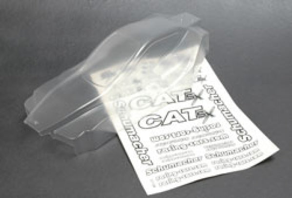 Bodyshell and Decals; Clear - CAT SX