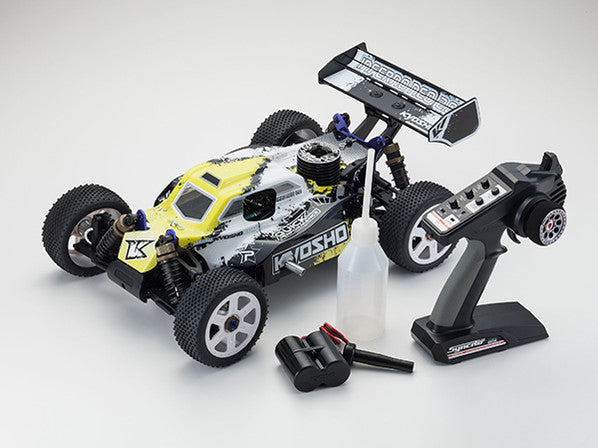 K.33003T4B - Kyosho Inferno Neo 2.0 Readyset T4 KE21 Engine - Yellow