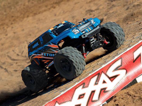 TRX76054-1-BLUE LaTrax Teton 1/18 Scale 4WD Monster Truck