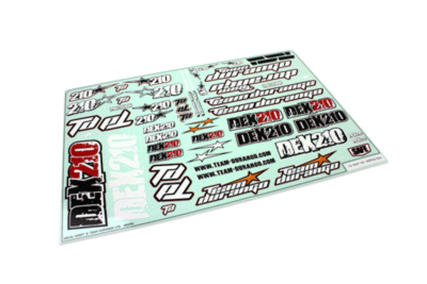 490020 DEX210 DECAL SHEET