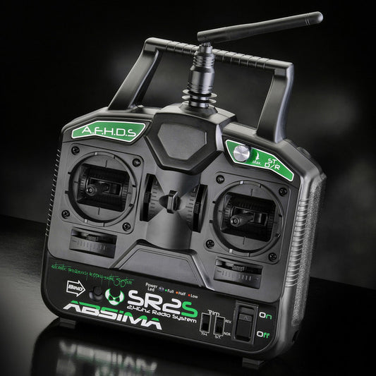 AB-2000021 - 2-Channel Radio "SR2S" 2.4GHz incl. Receiver