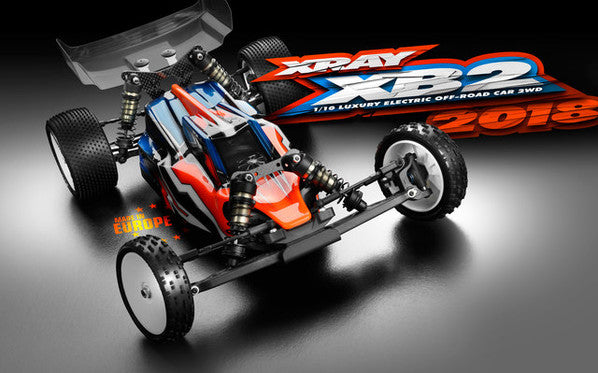 XR320004 - XB2 2018 SPECS 2WD 1/10 ELECTRIC OFF ROAD (CARPET)