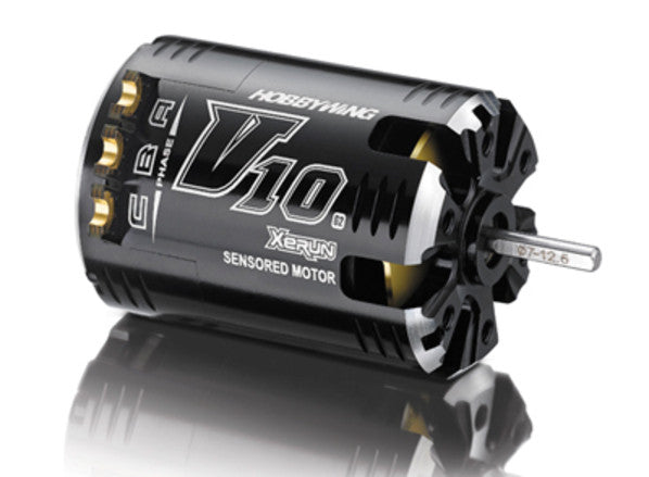 HW30401102 - HOBBYWING XERUN V10 5.5T 1/10 Sensored Brushless Motor G2