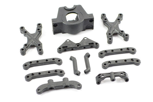 FTX7249 Surge Suspension Mount, Motor Mount, Front Shock Tower