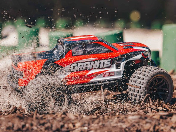 1/18 GRANITE GROM MEGA 4X4 MT with Battery & Charger RedC-ARA2102T2