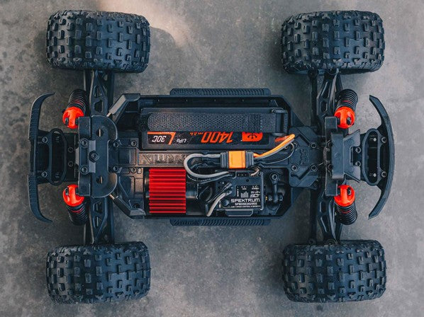 1/18 GRANITE GROM MEGA 4X4 MT with Battery & Charger RedC-ARA2102T2