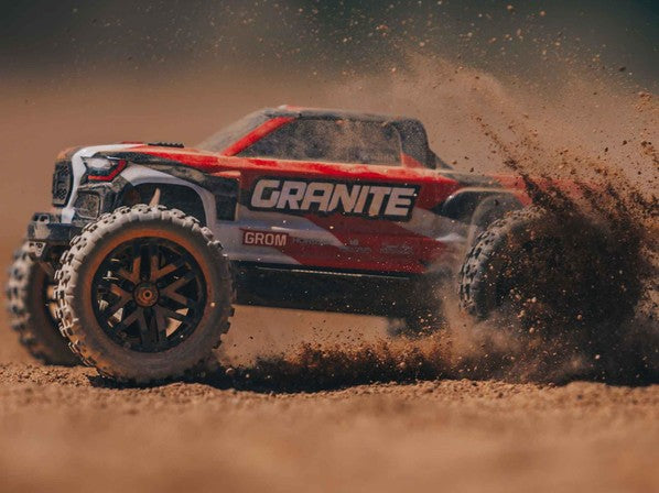 1/18 GRANITE GROM MEGA 4X4 MT with Battery & Charger RedC-ARA2102T2