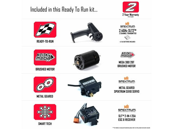 1/18 GRANITE GROM MEGA 4X4 MT with Battery & Charger BlueC-ARA2102T1