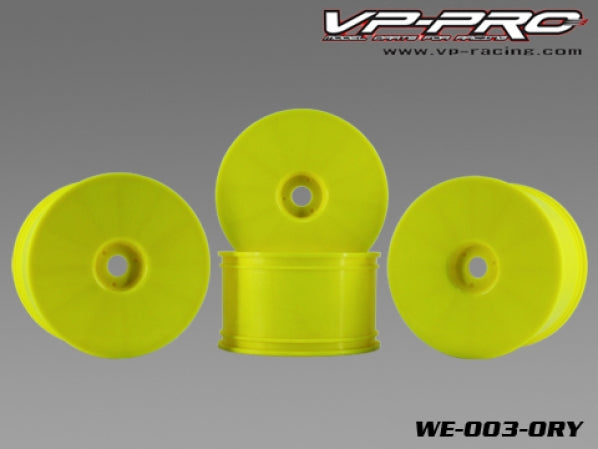 Yellow 1/8th Truggy Wheels