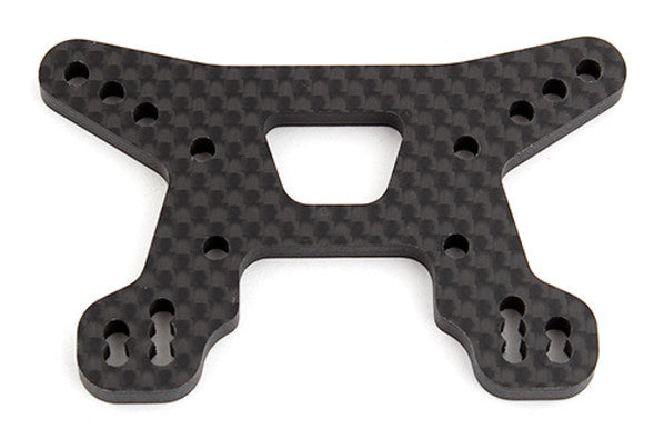 AS92009 - Associated B64 Front Shock Tower - Woven Carbon Fibre