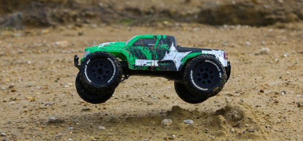 1/10 Ruckus 2WD Green/Black RTR Monster Truck