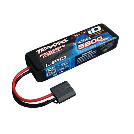 TRX2843X   Traxxas ID LiPo - 5800mAh 7.4V 2S 25C - All Models