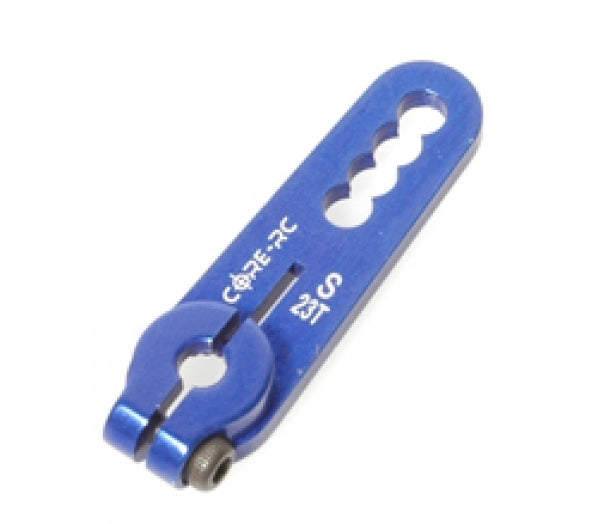 Alloy Servo Arm; KO/Sanwa Blue