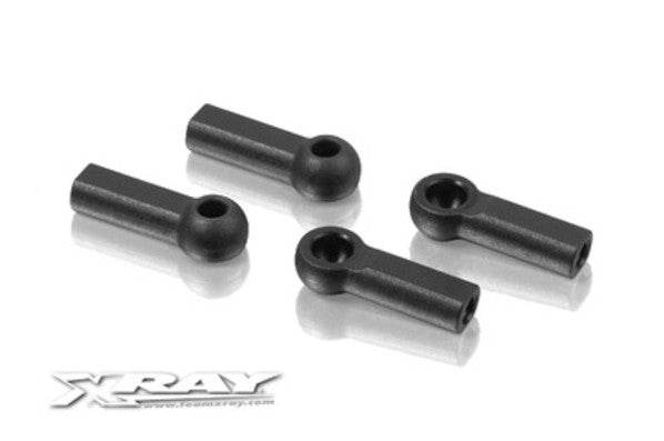 XR302665 COMPOSITE BALL JOINT 4.9MM - CLOSED WITH HOLE (4)