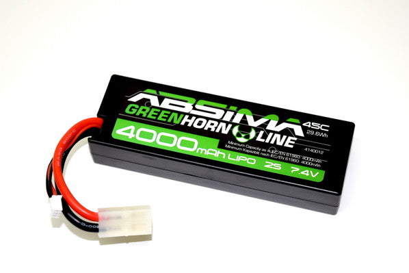 AB-4140012 - LiPo 7.4V-45C 4000 Hardcase (Tam)